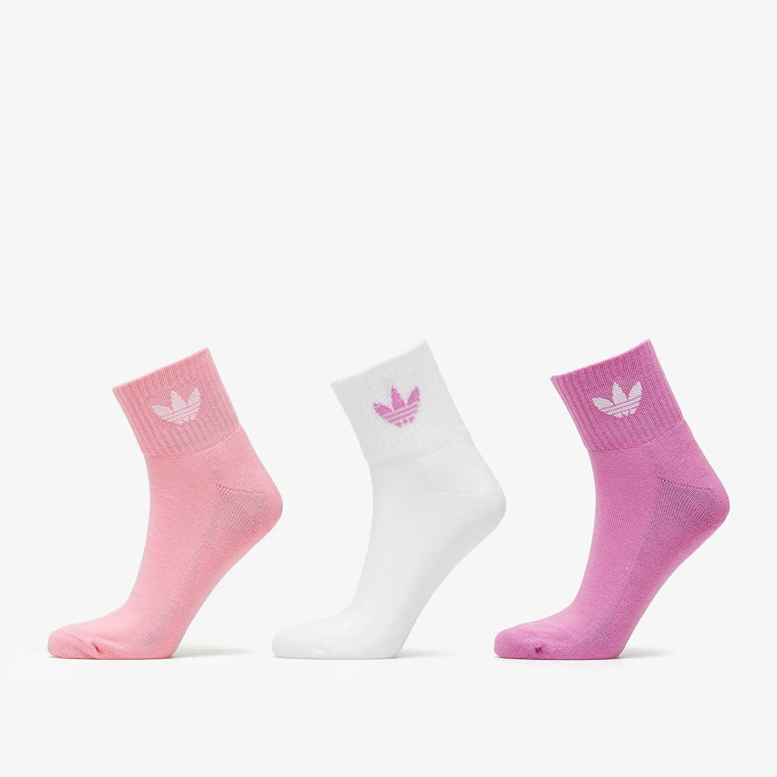 adidas Originals Mid Ankle Crew Socks 3-Pack