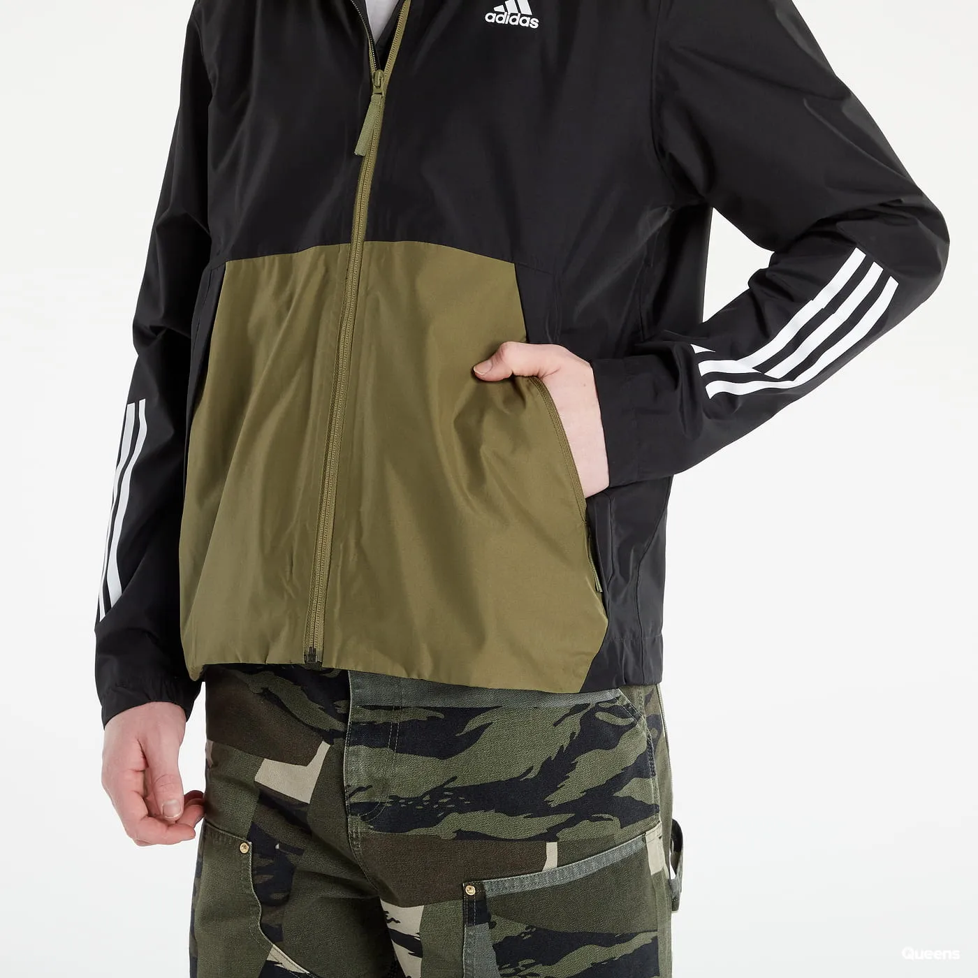 adidas Performance BSC 3-Stripes RAIN.RDY Jacket