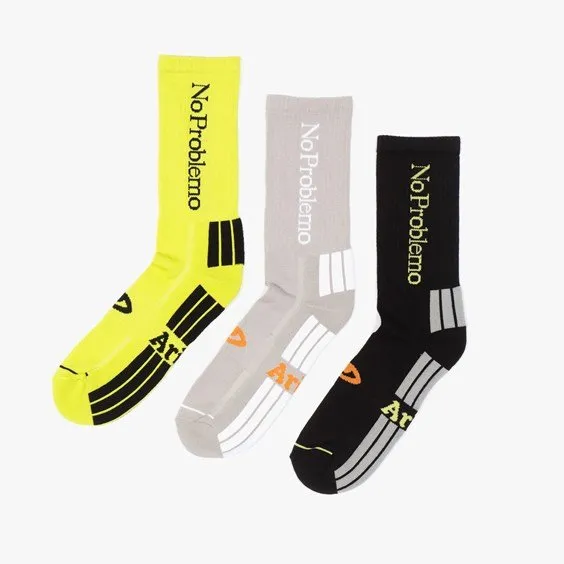 Aries 3 Pack No Problemo Socks