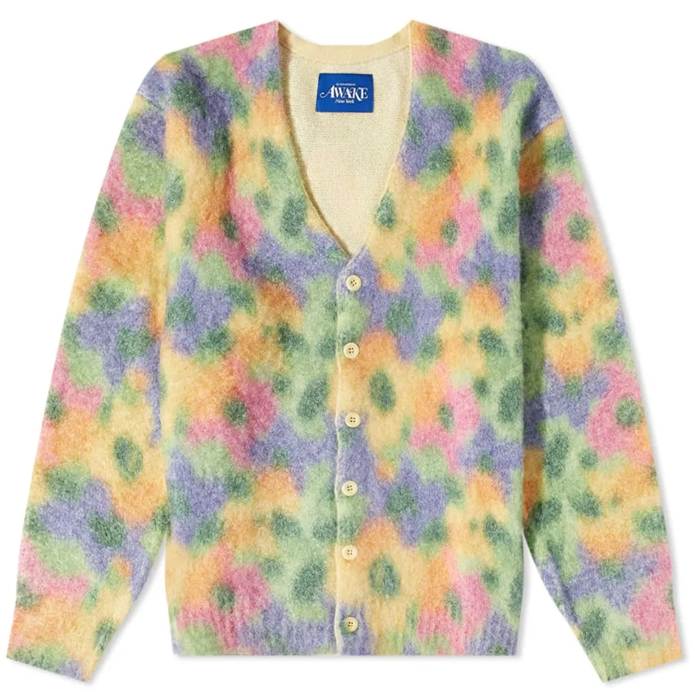 Awake NY Mohair Floral Cardigan