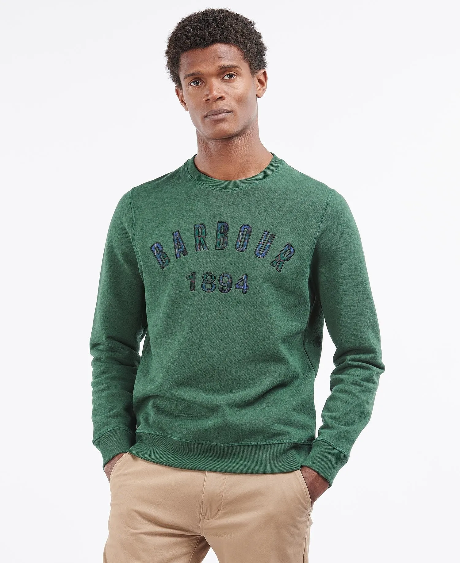 BARBOUR AFFILIATE SWEATSHIRT SYCAMORE