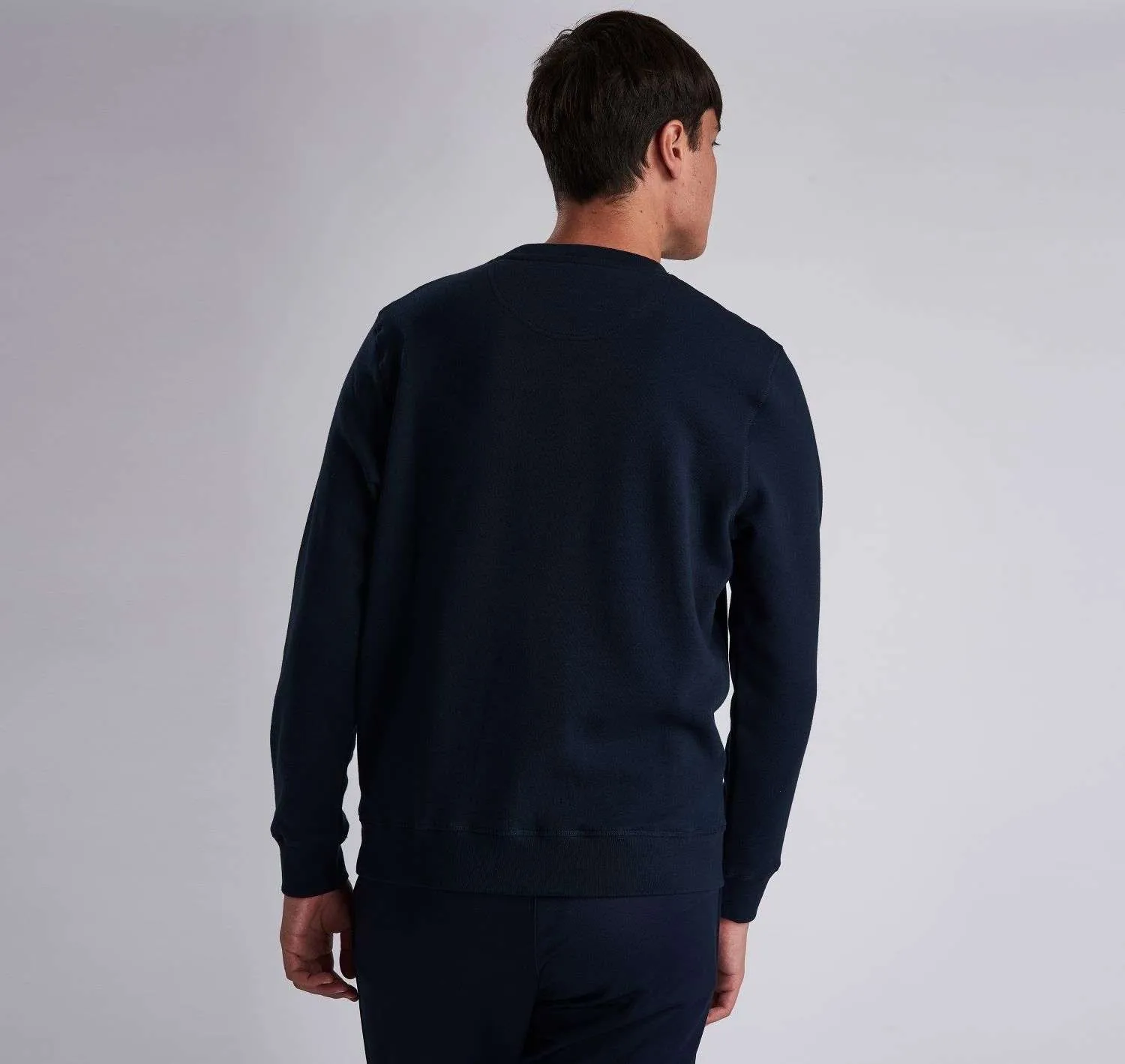 BARBOUR INTERNATIONAL LARGE LOGO SWEATSHIRT NAVY