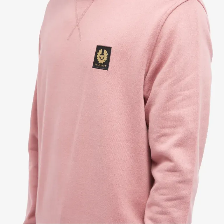 BELSTAFF LOGO SWEATSHIRT ROSE