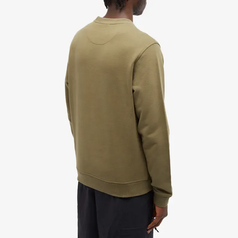 BELSTAFF LOGO SWEATSHIRT TRUE OLIVE