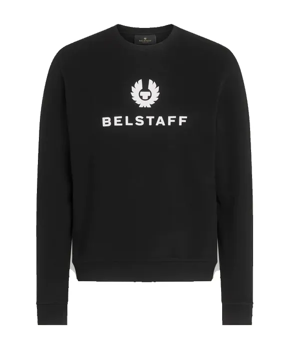 BELSTAFF SIGNATURE SWEATSHIRT BLACK