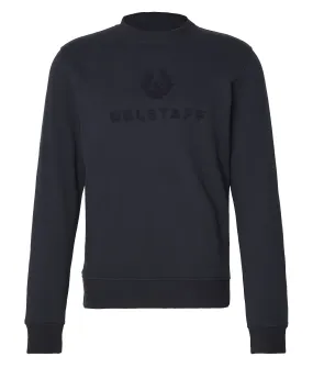 BELSTAFF VARSITY SWEATSHIRT DARK INK