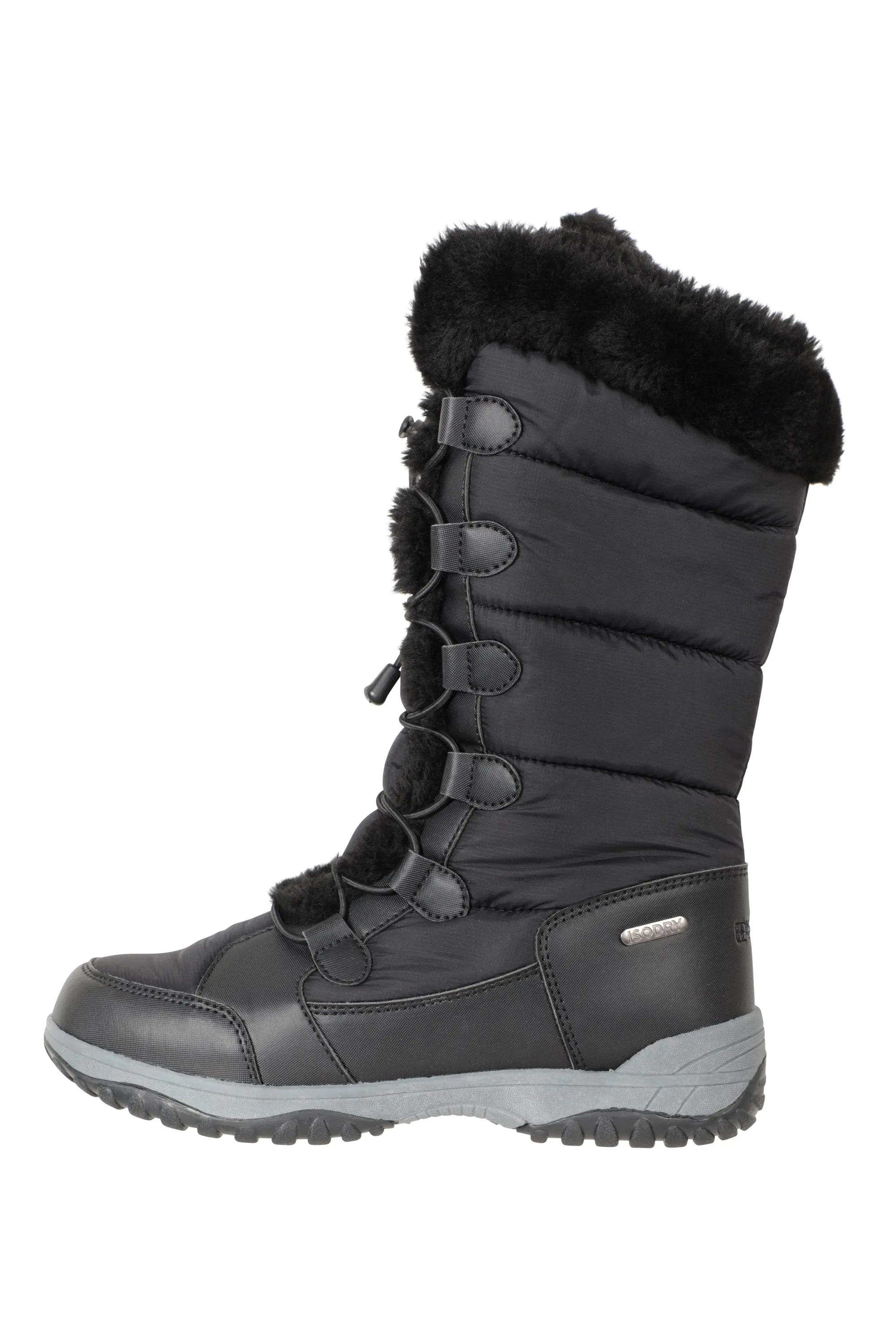 Botas Nieve Largas Mujer Snowflake