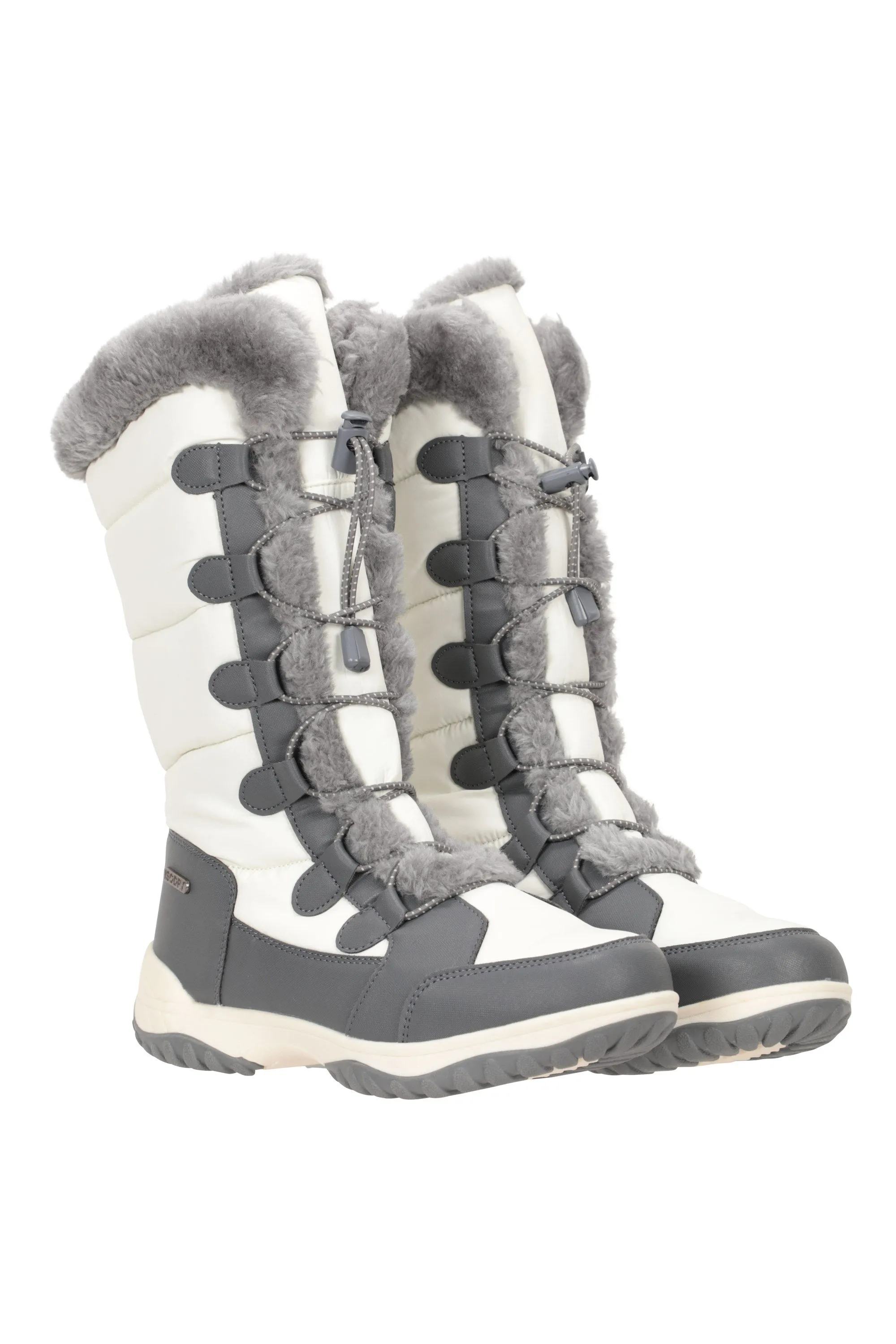 Botas Nieve Largas Mujer Snowflake