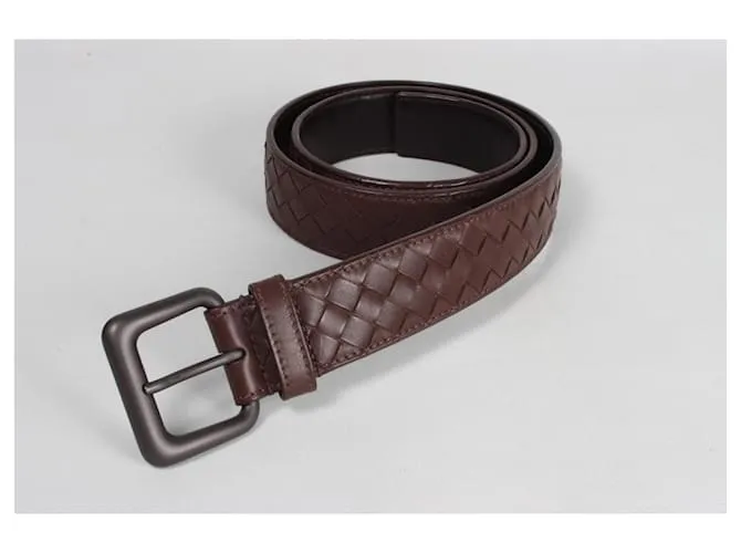 Bottega Veneta Cinturones Castaño 