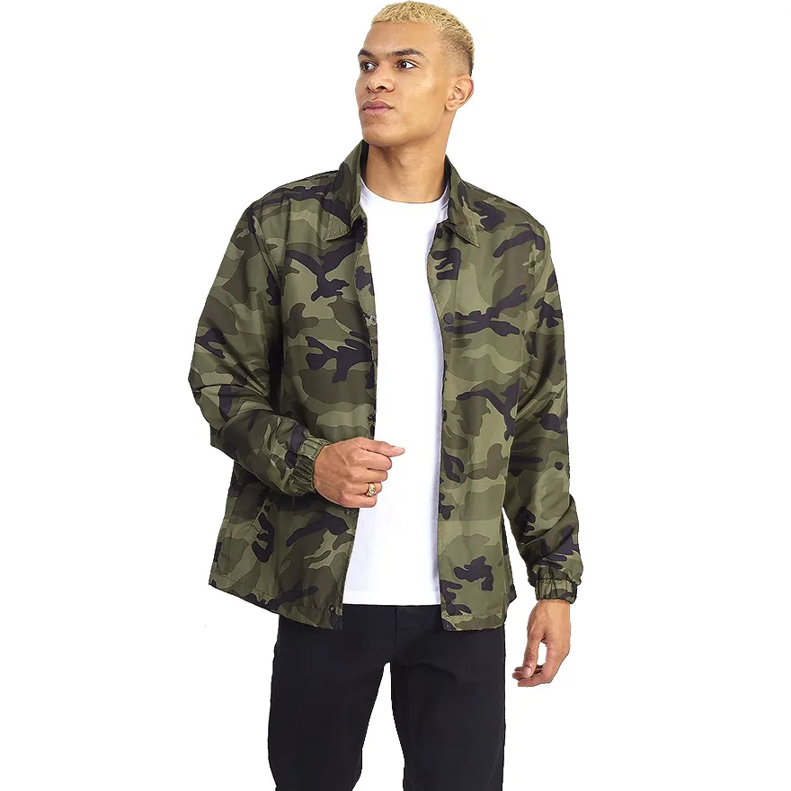 BRAVE SOUL Bond Camouflage Hombre Chaqueta MJK-BONDCAMO