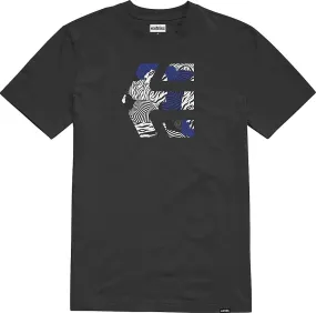 camisa Etnies Rebel Icon - Black/Blue - men´s