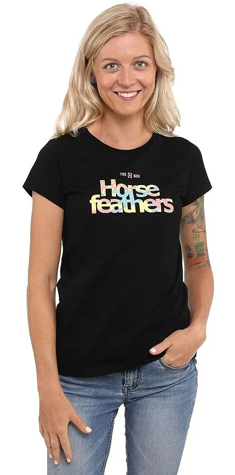 camisa Horsefeathers Billie - Black - women´s