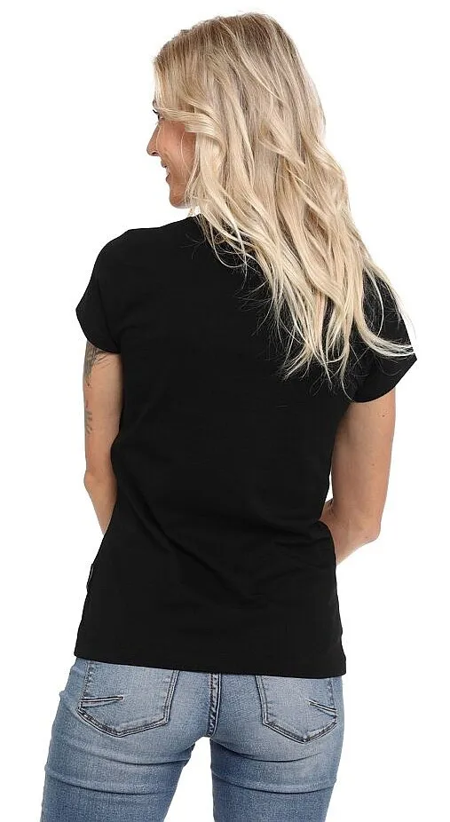 camisa Horsefeathers Billie - Black - women´s