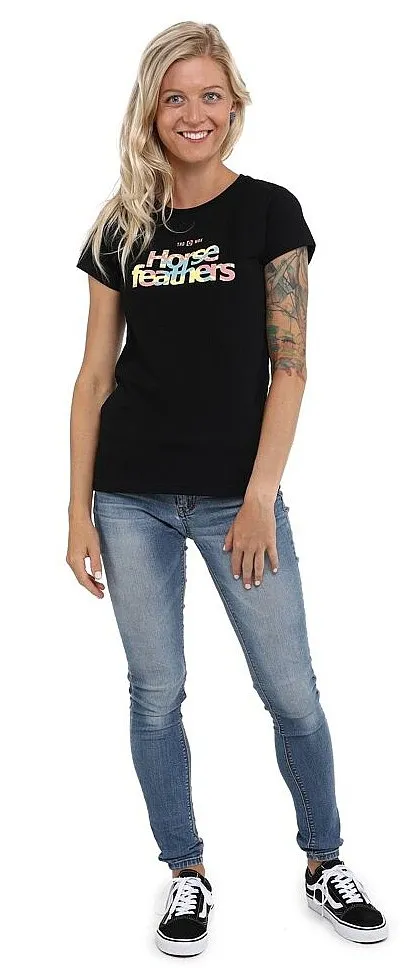 camisa Horsefeathers Billie - Black - women´s