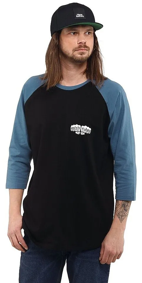 camisa Horsefeathers Fists Raglan - Blue Heaven - men´s