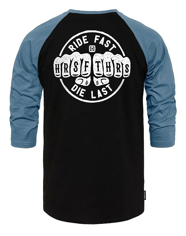 camisa Horsefeathers Fists Raglan - Blue Heaven - men´s