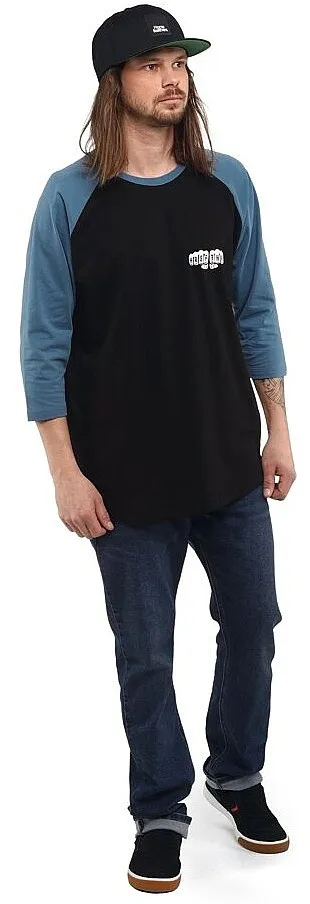 camisa Horsefeathers Fists Raglan - Blue Heaven - men´s