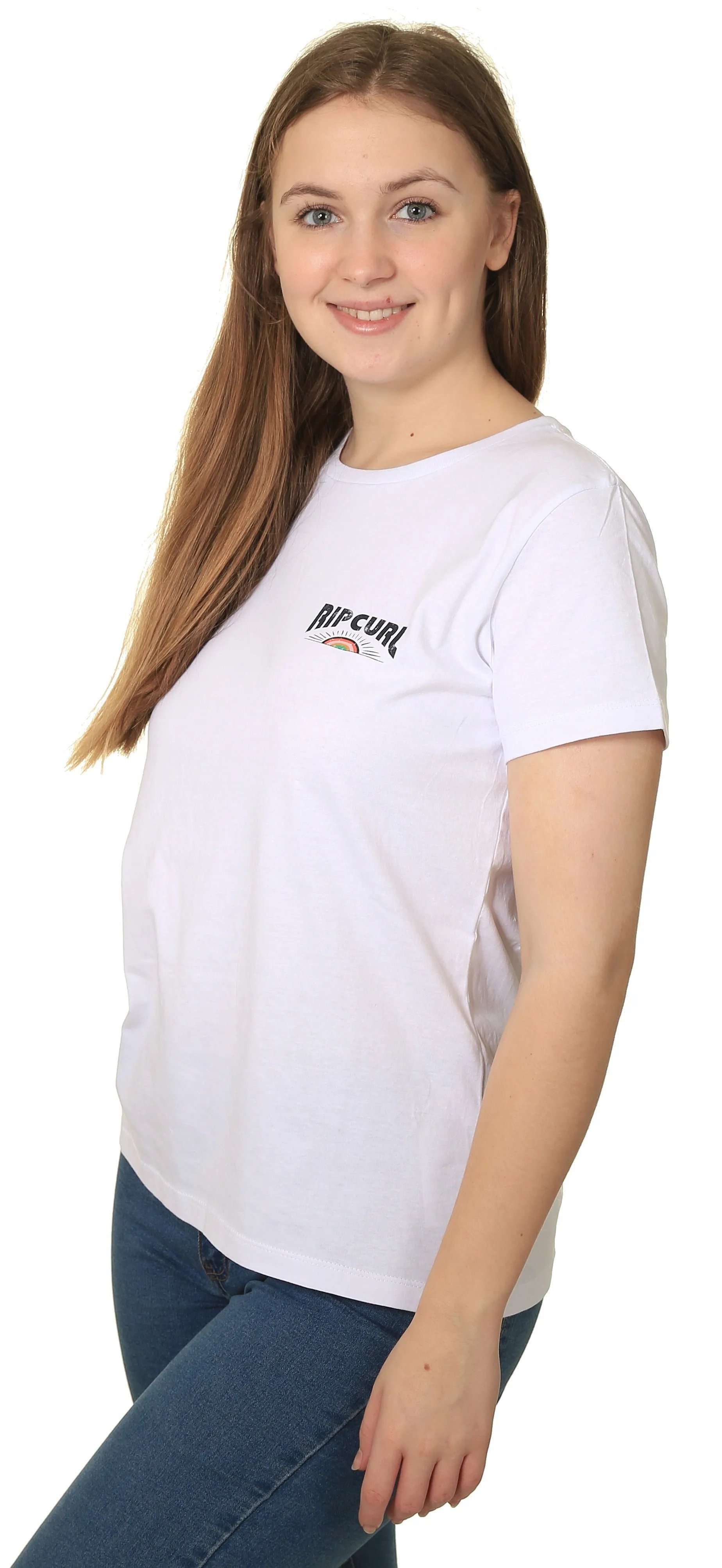 camisa Rip Curl Day Break Standard - White - women´s