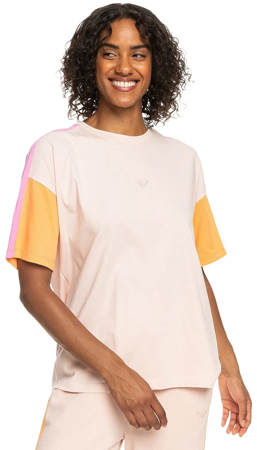 camisa Roxy Essential Energy Cblock - MEK0/Peach Whip - women´s