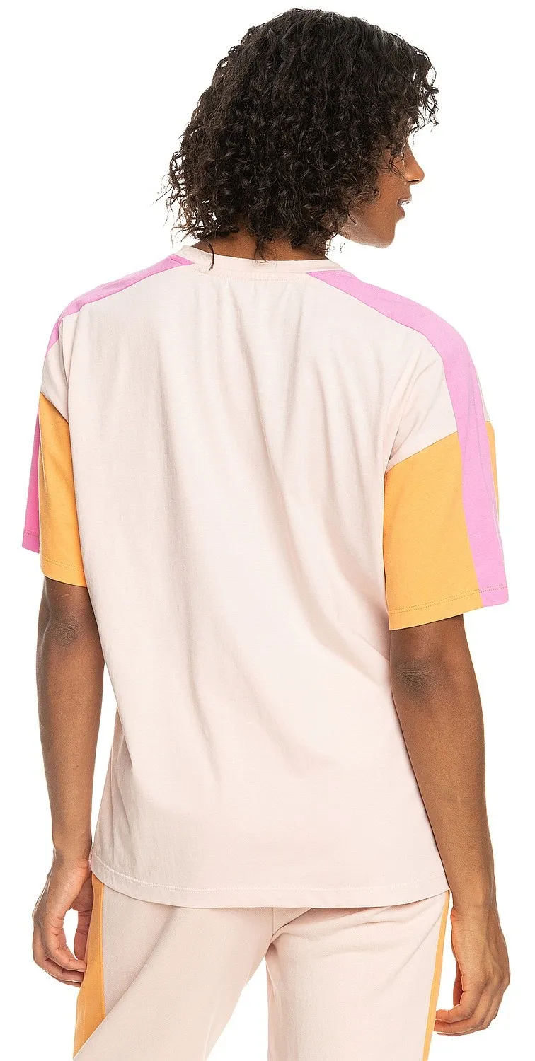 camisa Roxy Essential Energy Cblock - MEK0/Peach Whip - women´s