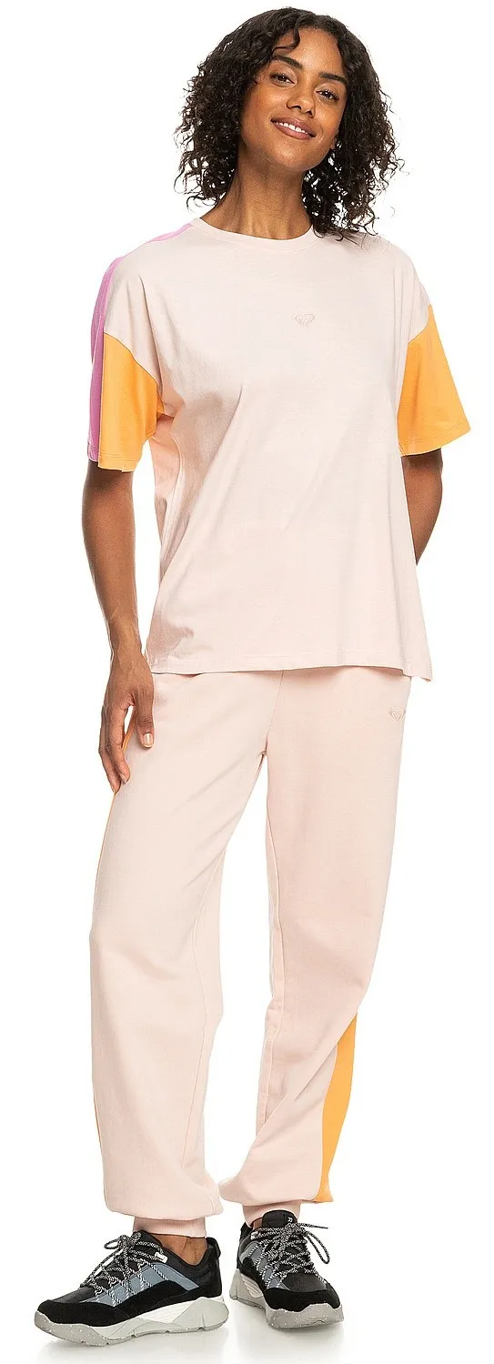 camisa Roxy Essential Energy Cblock - MEK0/Peach Whip - women´s