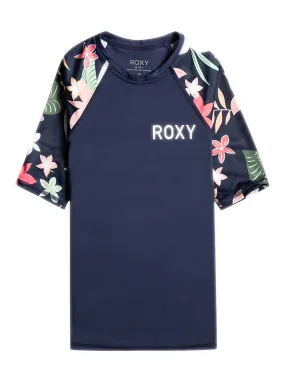 camisa Roxy Printed Sleeves - BSP9/Mood Indigo Alma Swim - girl´s