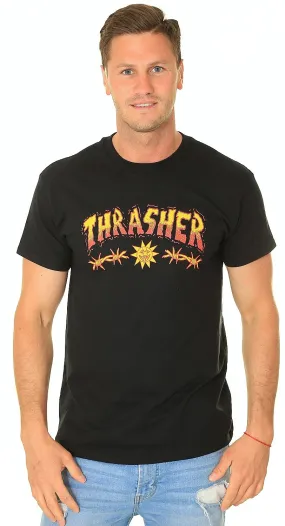 camisa Thrasher Sketch - Black - men´s