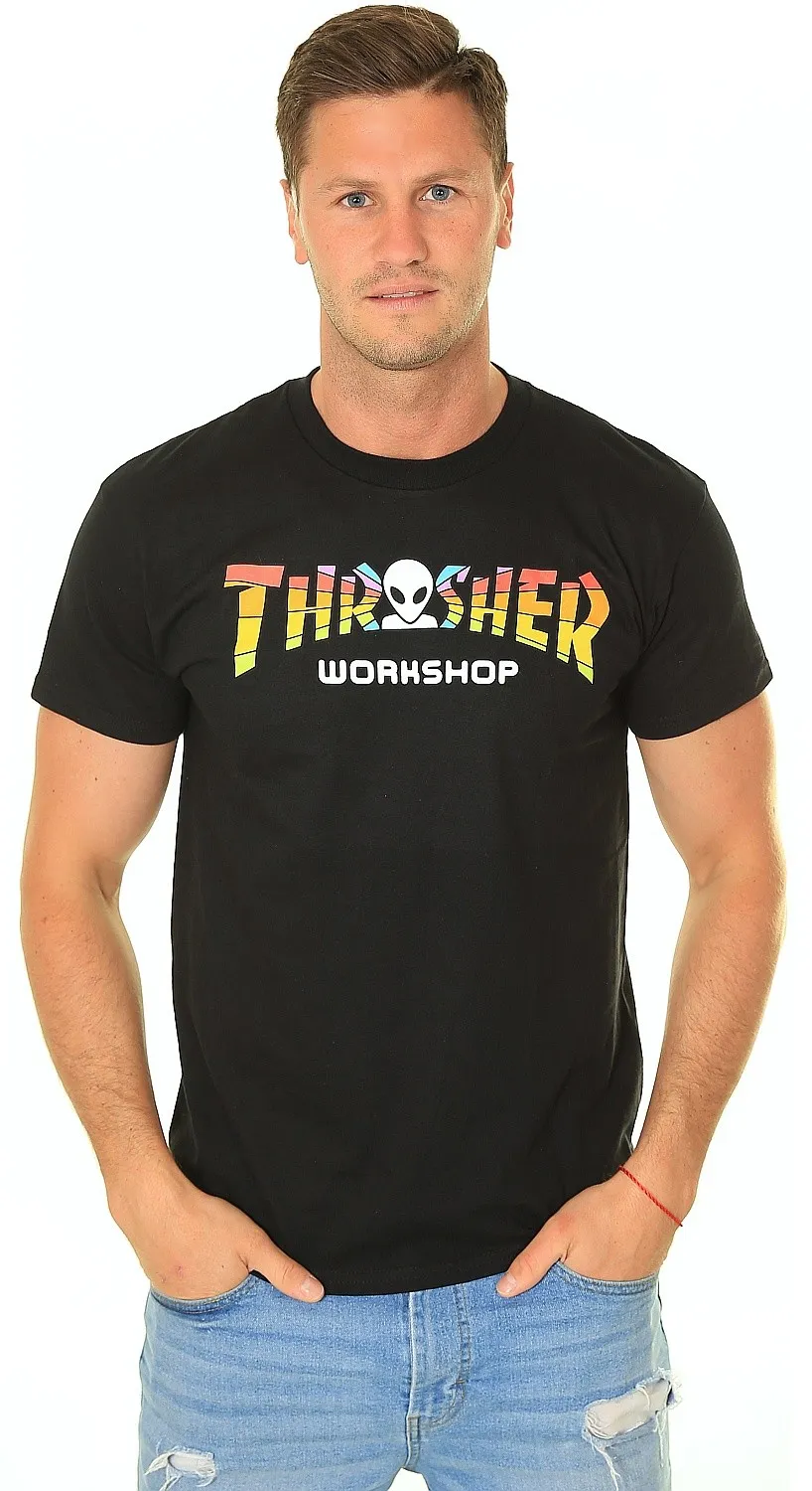 camisa Thrasher Thrasher x AWS Spectrum - Black - men´s