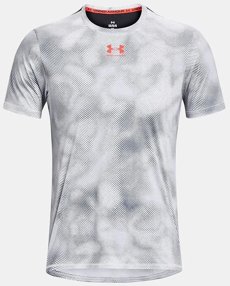 camisa Under Armour Challenger Pro Training Printed - White/Beta - men´s