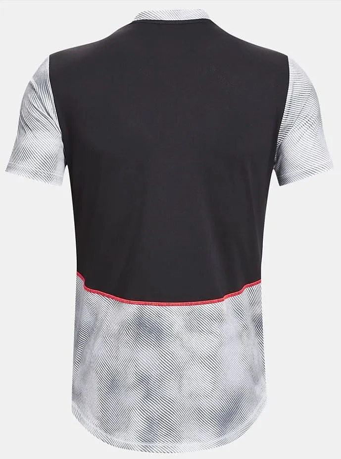 camisa Under Armour Challenger Pro Training Printed - White/Beta - men´s