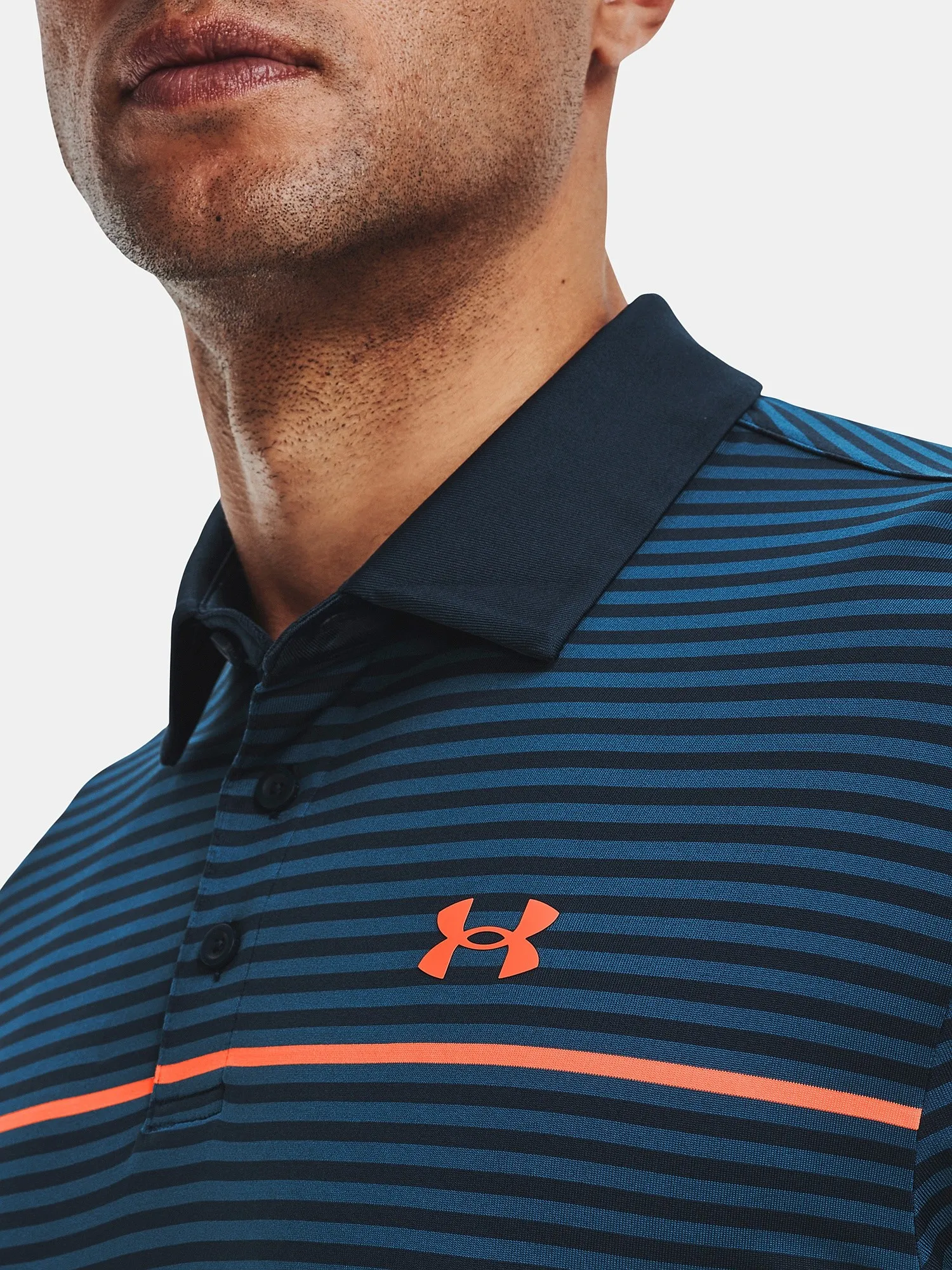 camisa Under Armour Playoff 2.0 Polo - Academy/Petrol Blue - men´s