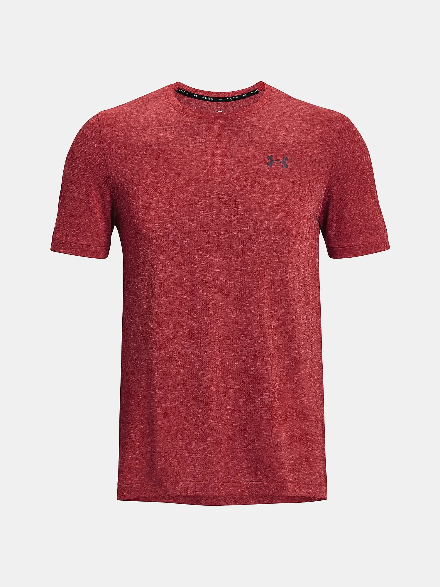 camisa Under Armour Rush Seamless GeoSport - Radio Red - men´s