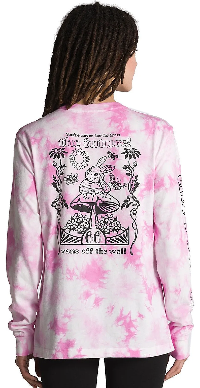 camisa Vans Far Future Wash BFF LS - Cyclamen - women´s