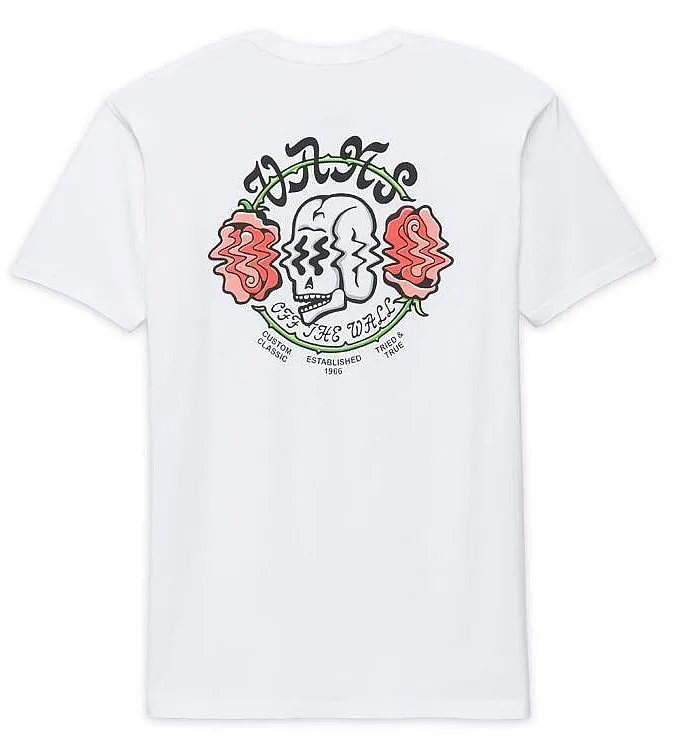 camisa Vans Shaken Skull - White - men´s