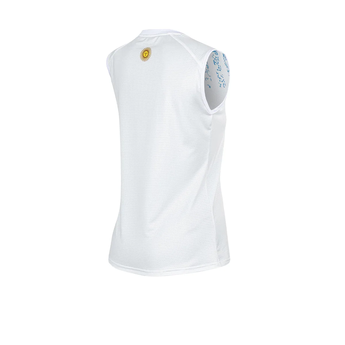 Camiseta De Argentina De Voley Le Coq Sportif Alternativa 2 Mujer Blanca