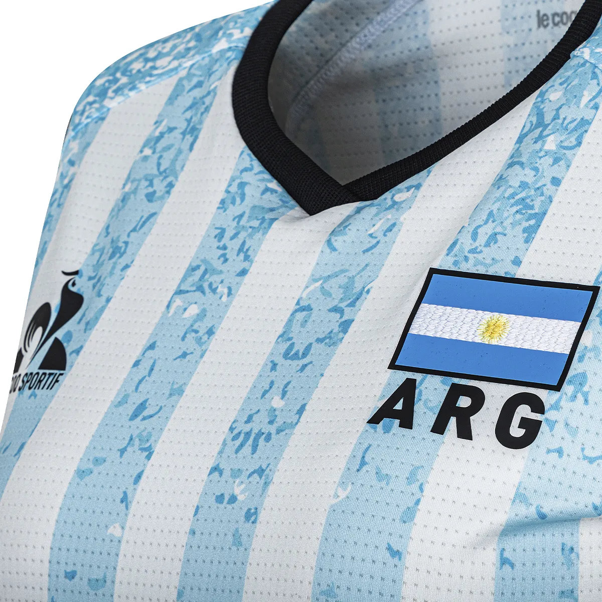 Camiseta De Argentina De Voley Le Coq Sportif Oficial Mujer Celeste