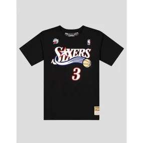 CAMISETA  N&N TEE 76ERS IVERSON BLACK