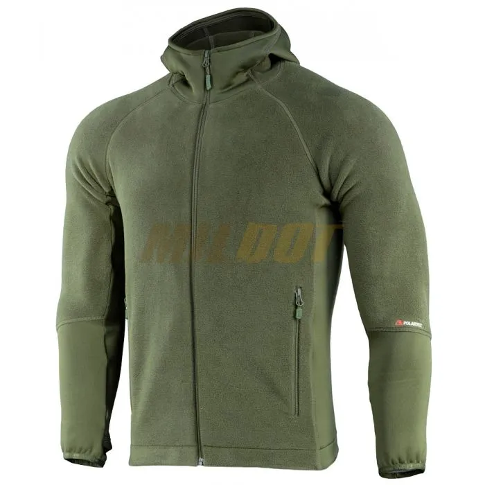 Chaqueta con Capucha M-TAC Polartec Sport verde