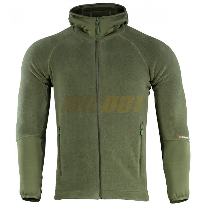 Chaqueta con Capucha M-TAC Polartec Sport verde