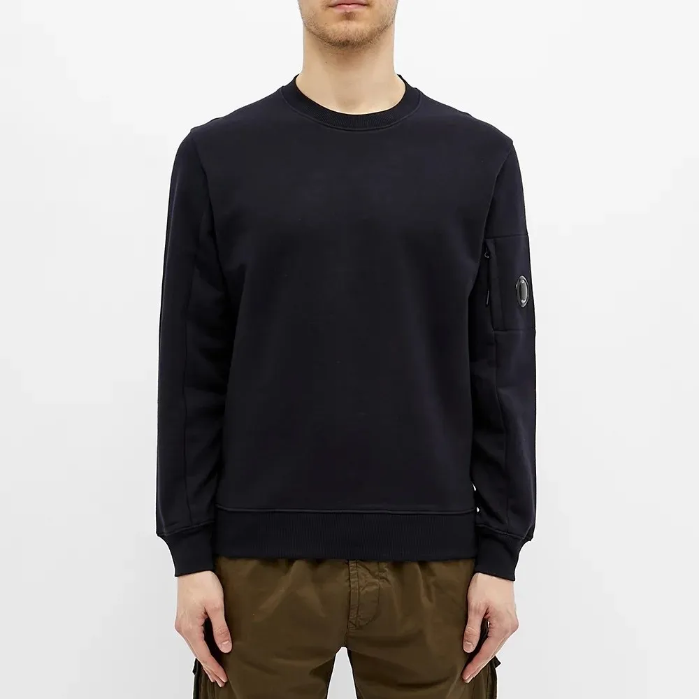 C.P. COMPANY ARM LENS SWEATSHIRT TOTAL ECLIPSE