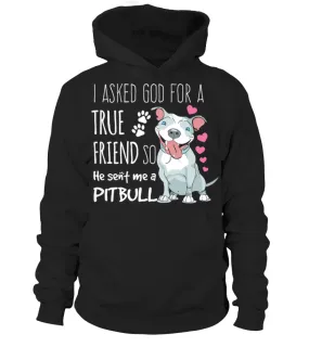 CUTE I ASKED GOD SHIH TZU DOG FUNNY GIFT Sudadera con capucha Unisex