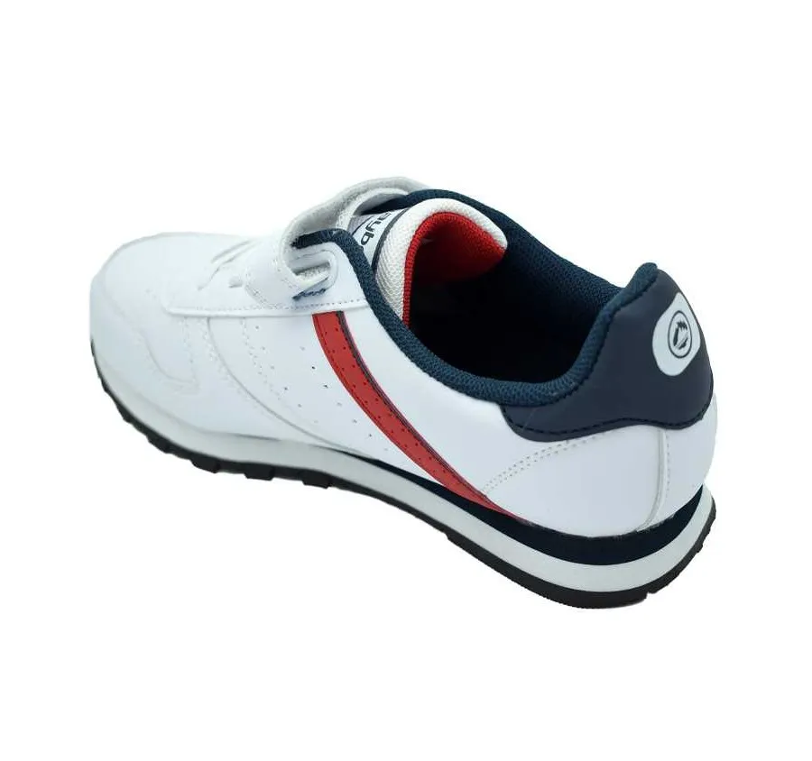 DEPORTIVO J´HAYBER ZN47434-137 CILERA CLÁSICA PARA NIÑOS SPORT CASUAL VELCRO Y ELÁSTICOS  BLANCO/MARINO 26694