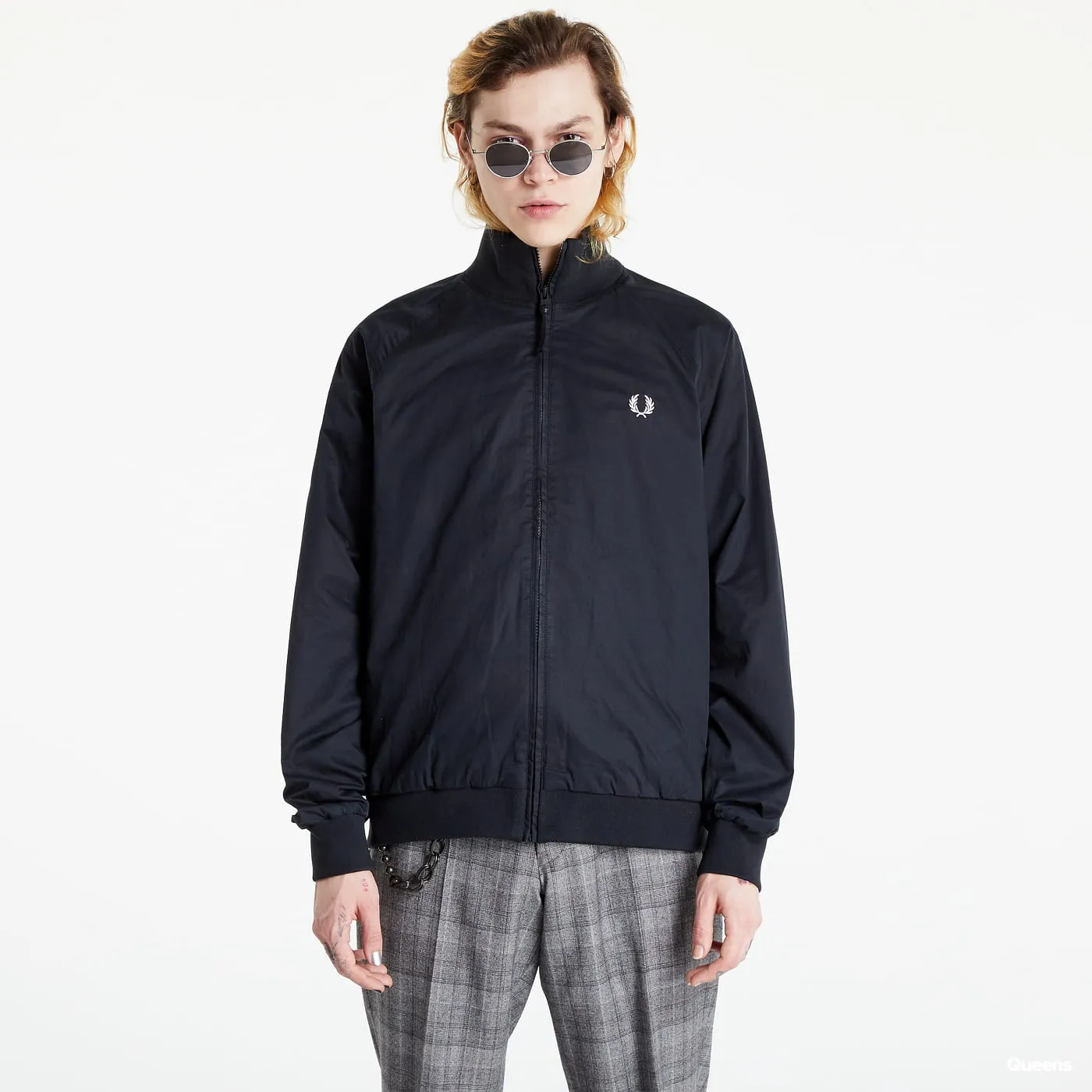 Fred Perry Graphic Zip Through Print Jacket