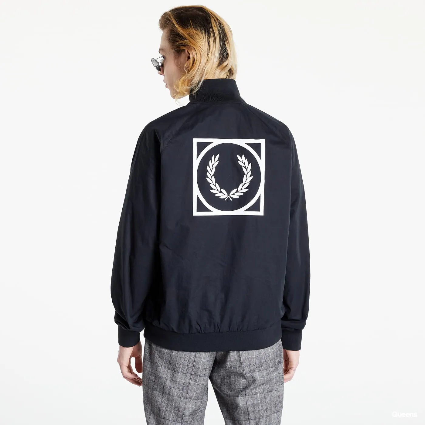 Fred Perry Graphic Zip Through Print Jacket