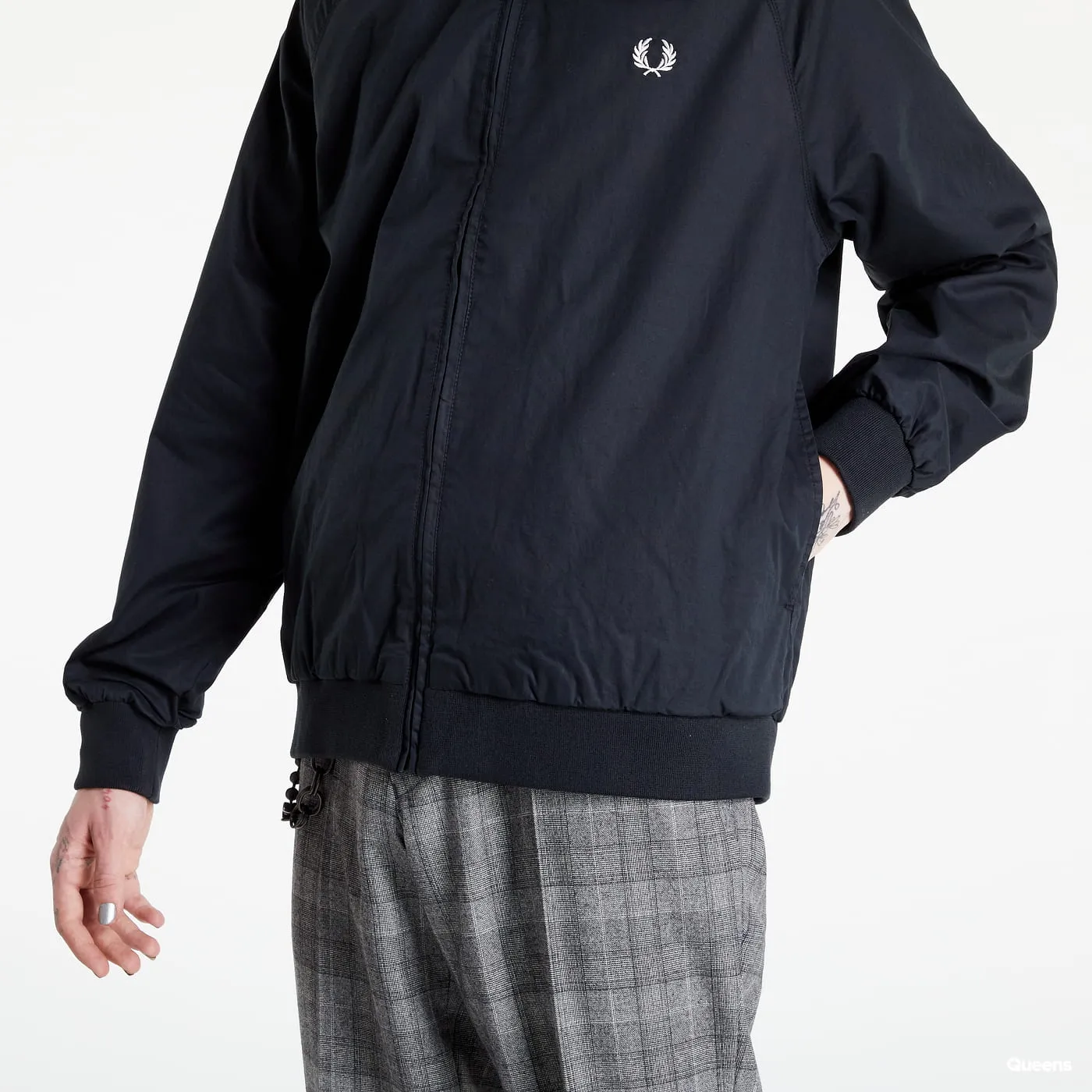 Fred Perry Graphic Zip Through Print Jacket