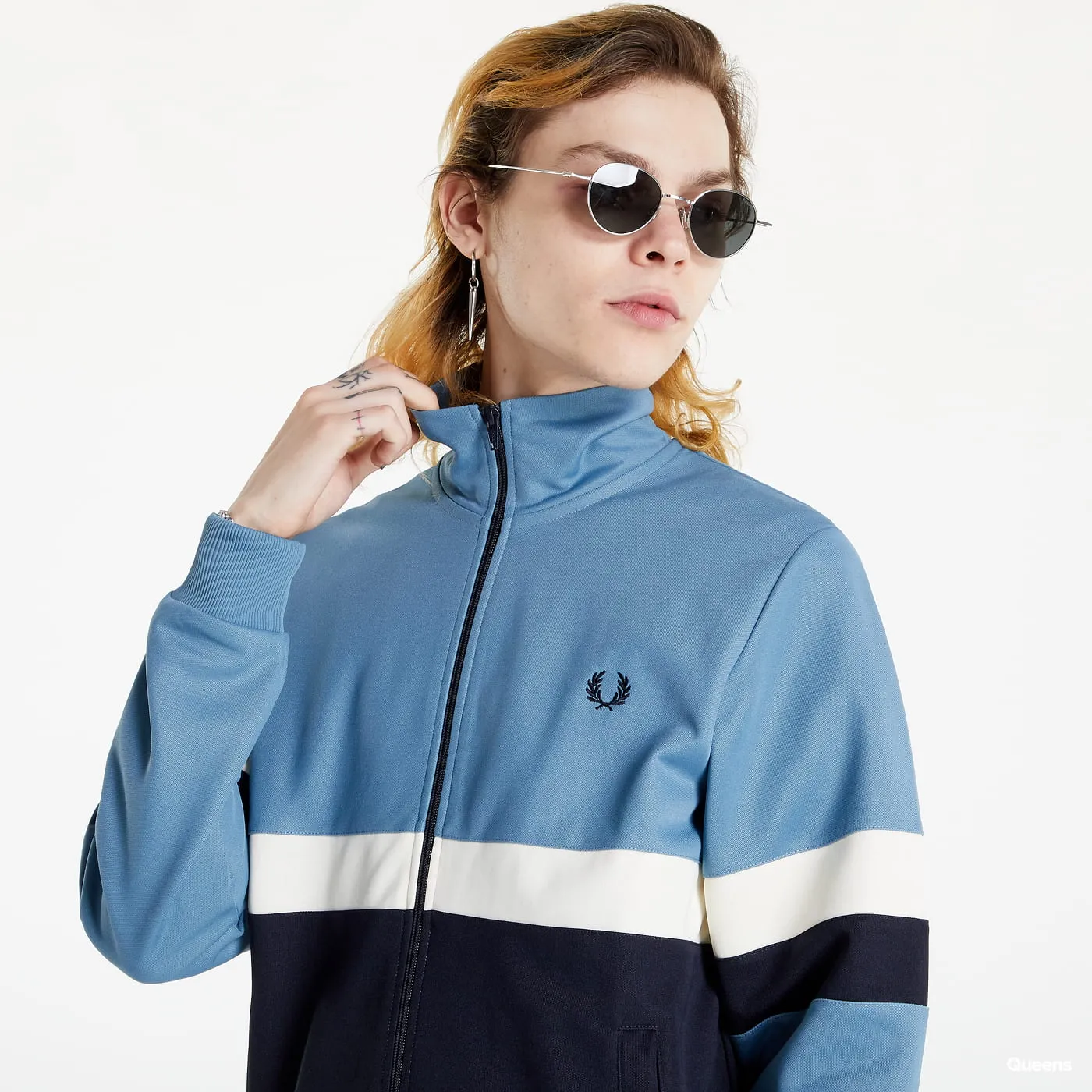 Fred Perry Panelled Track Jacket