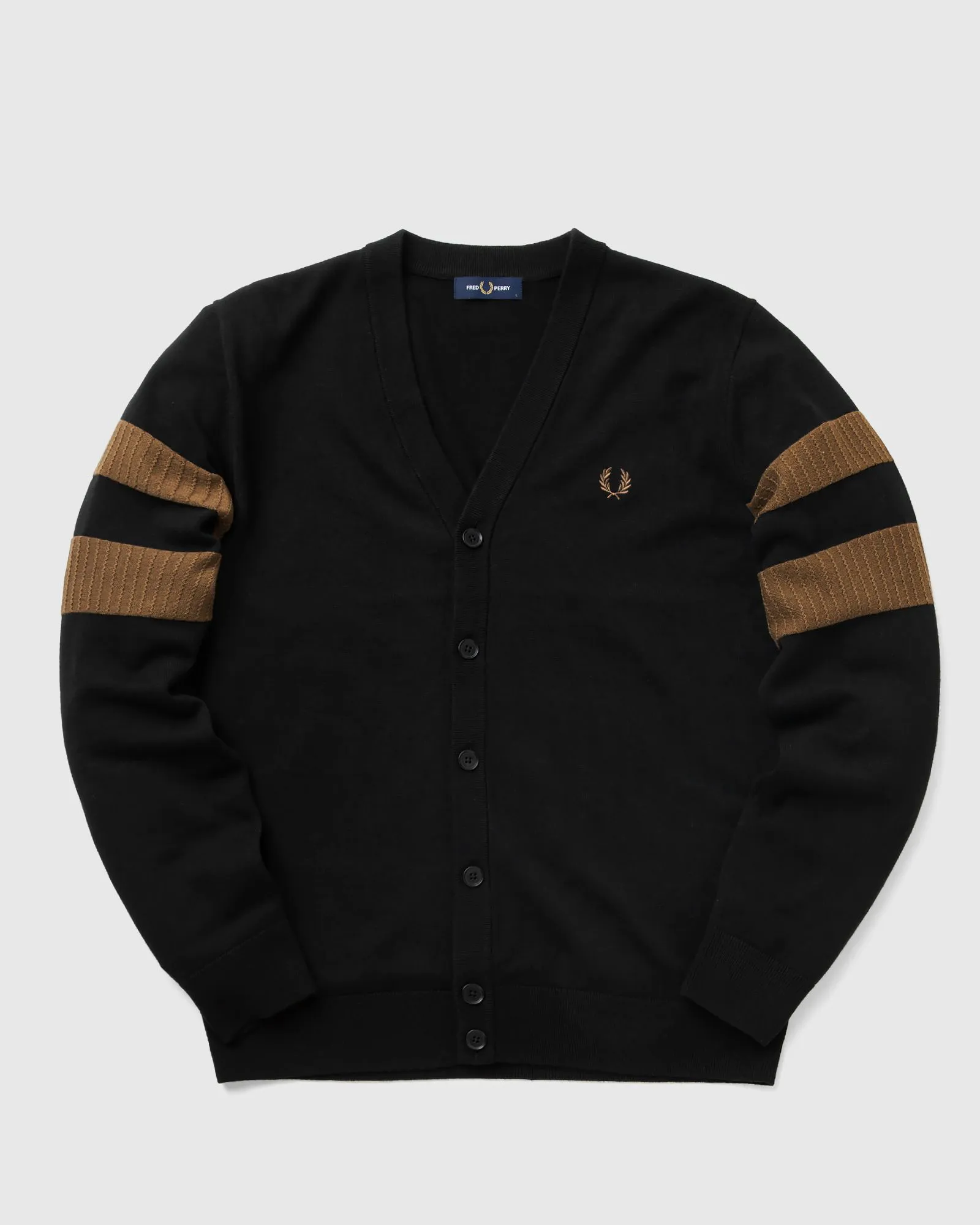 Fred Perry Tipped Sleeve Cardigan