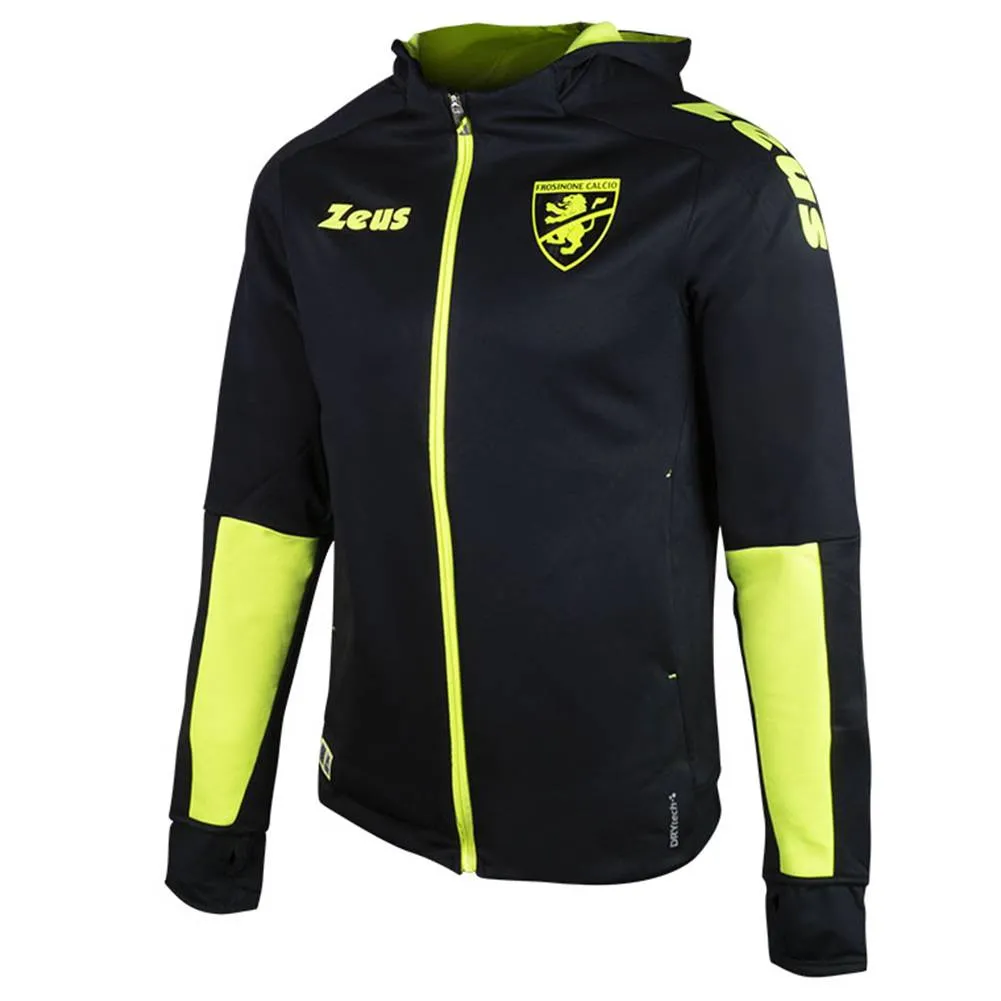 Frosinone Calcio Zeus Hombre Chaqueta negro amarillo