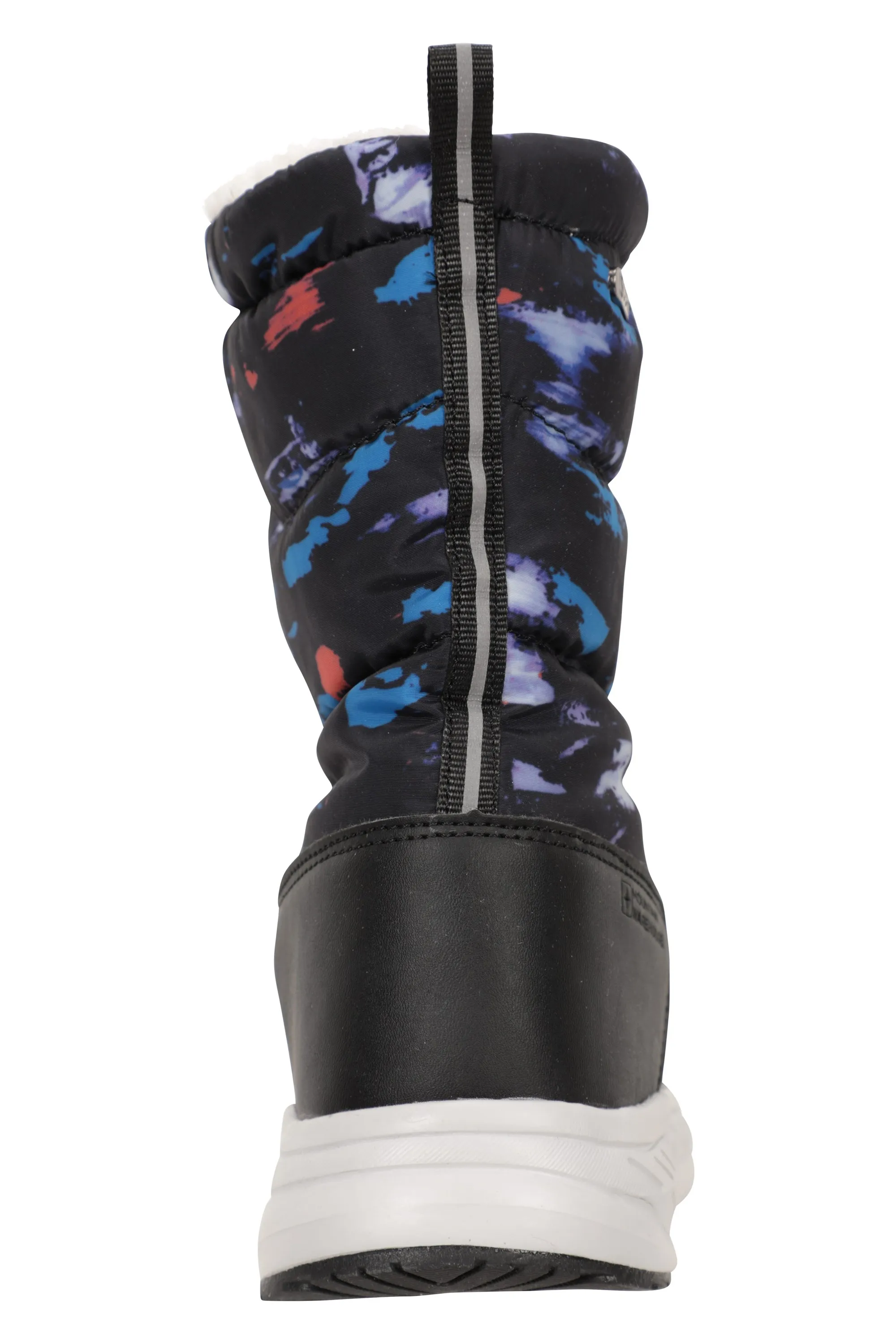 Glide botas de nieve estampadas, infantiles