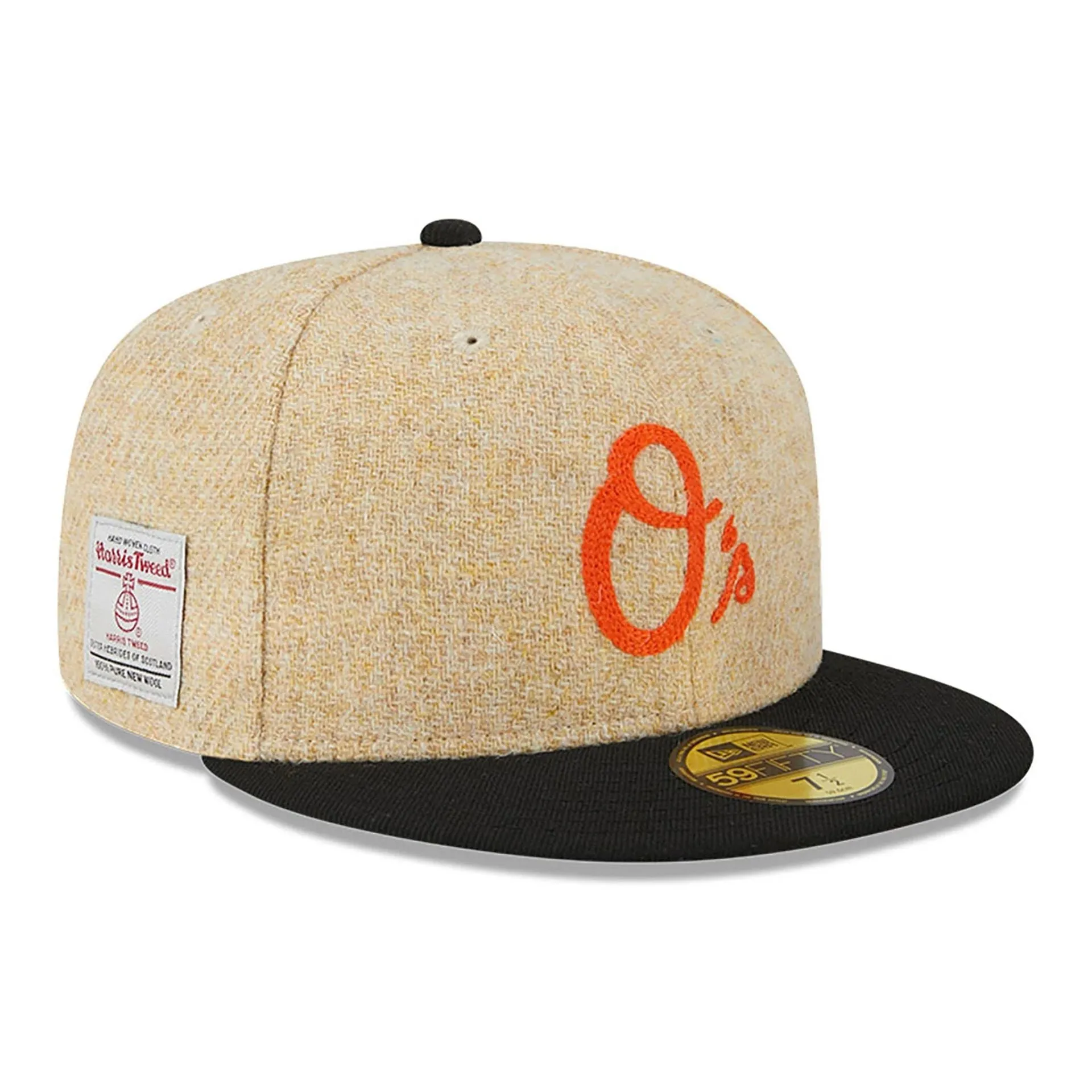 Gorra New Era Baltimore Orioles Harris Tweed® 59FIFTY Fitted